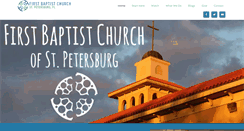 Desktop Screenshot of fbcstpete.org