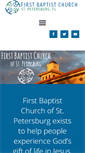 Mobile Screenshot of fbcstpete.org